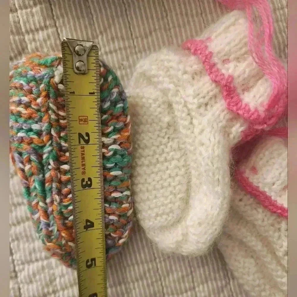 Girls wool socks bundle and tights slippers